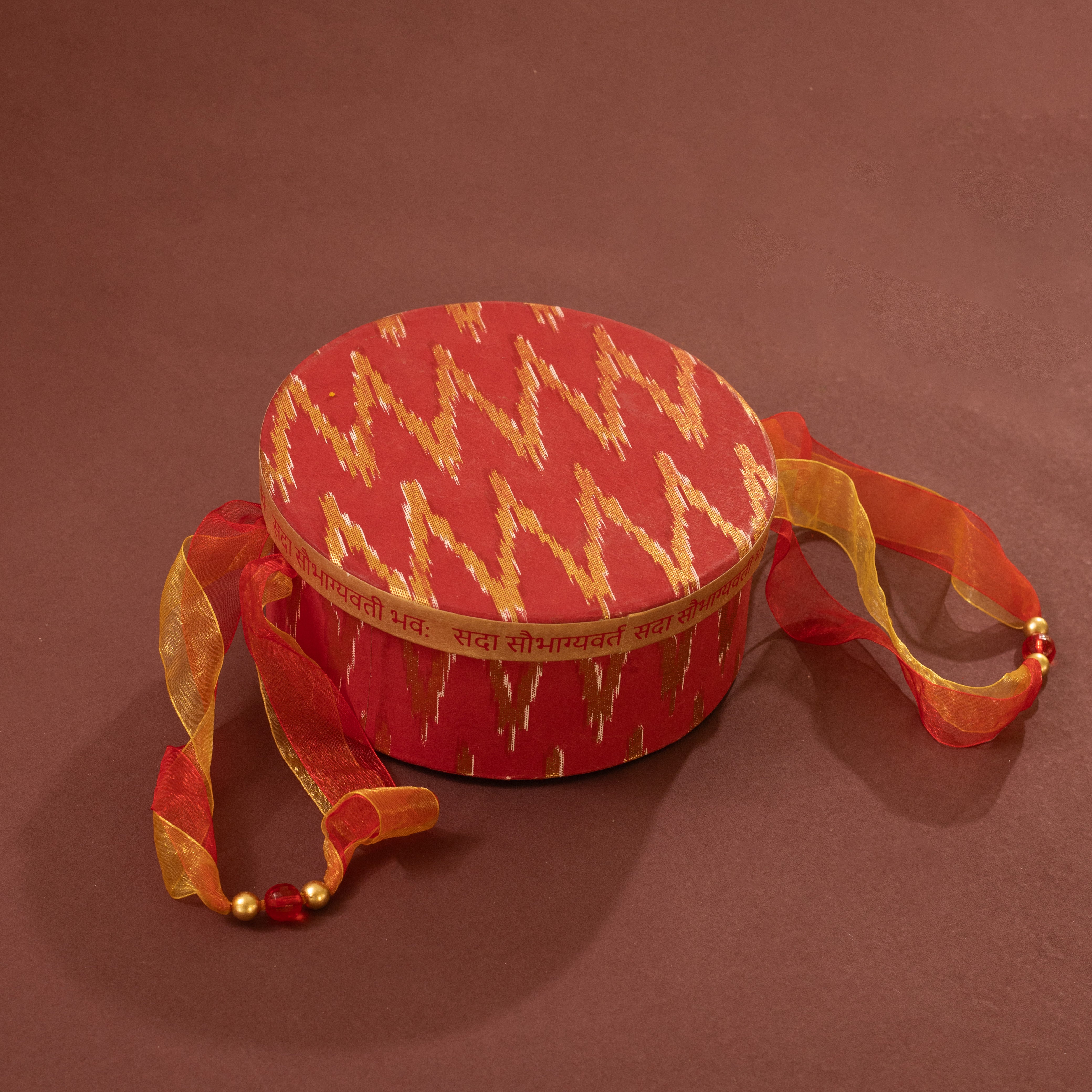 Saubhagyawati Round Gift Box