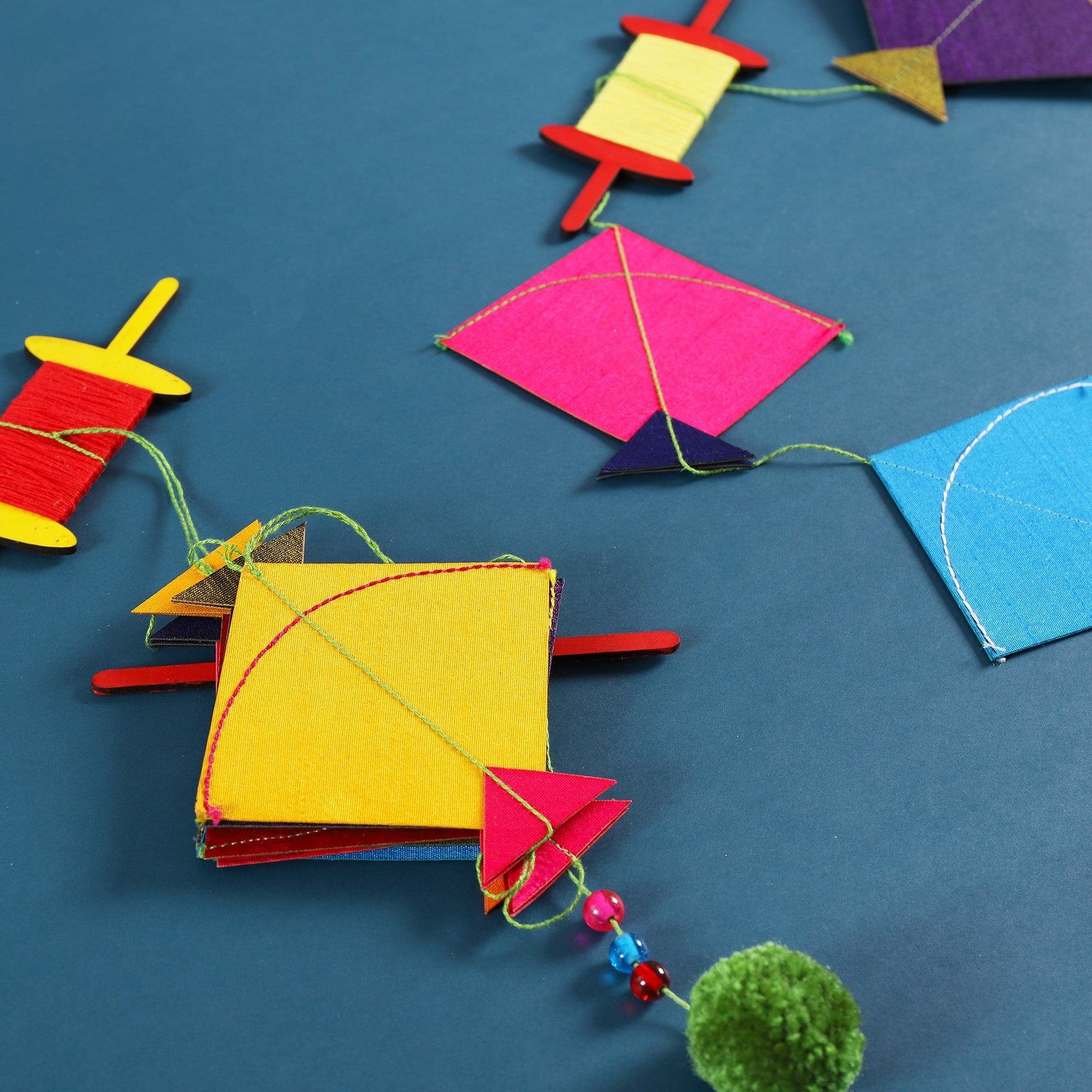 Fabric Kite Dangler (Set of 2)