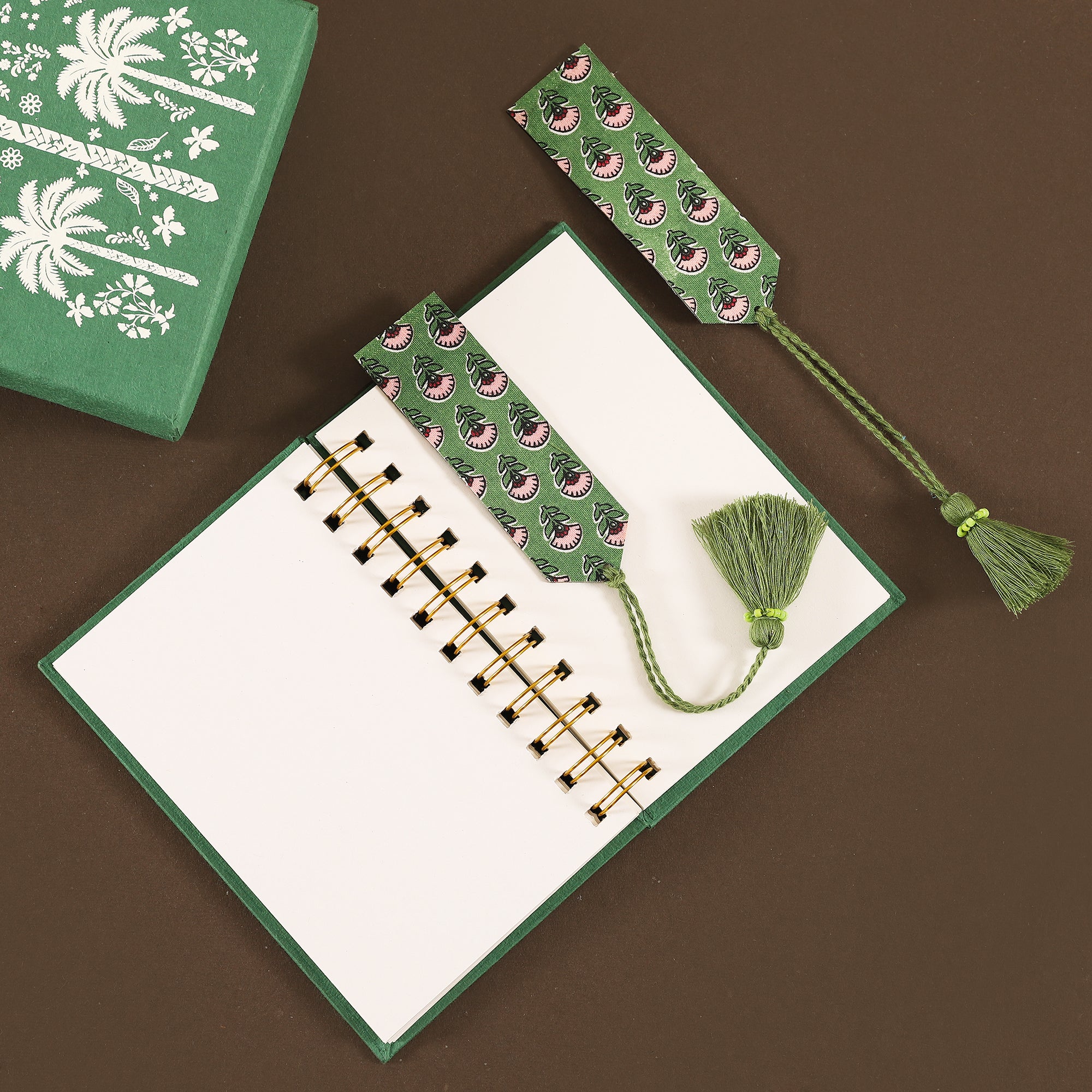 Tropical Deskmate Christmas Gift Set (Notebook, Coasters & Bookmark)