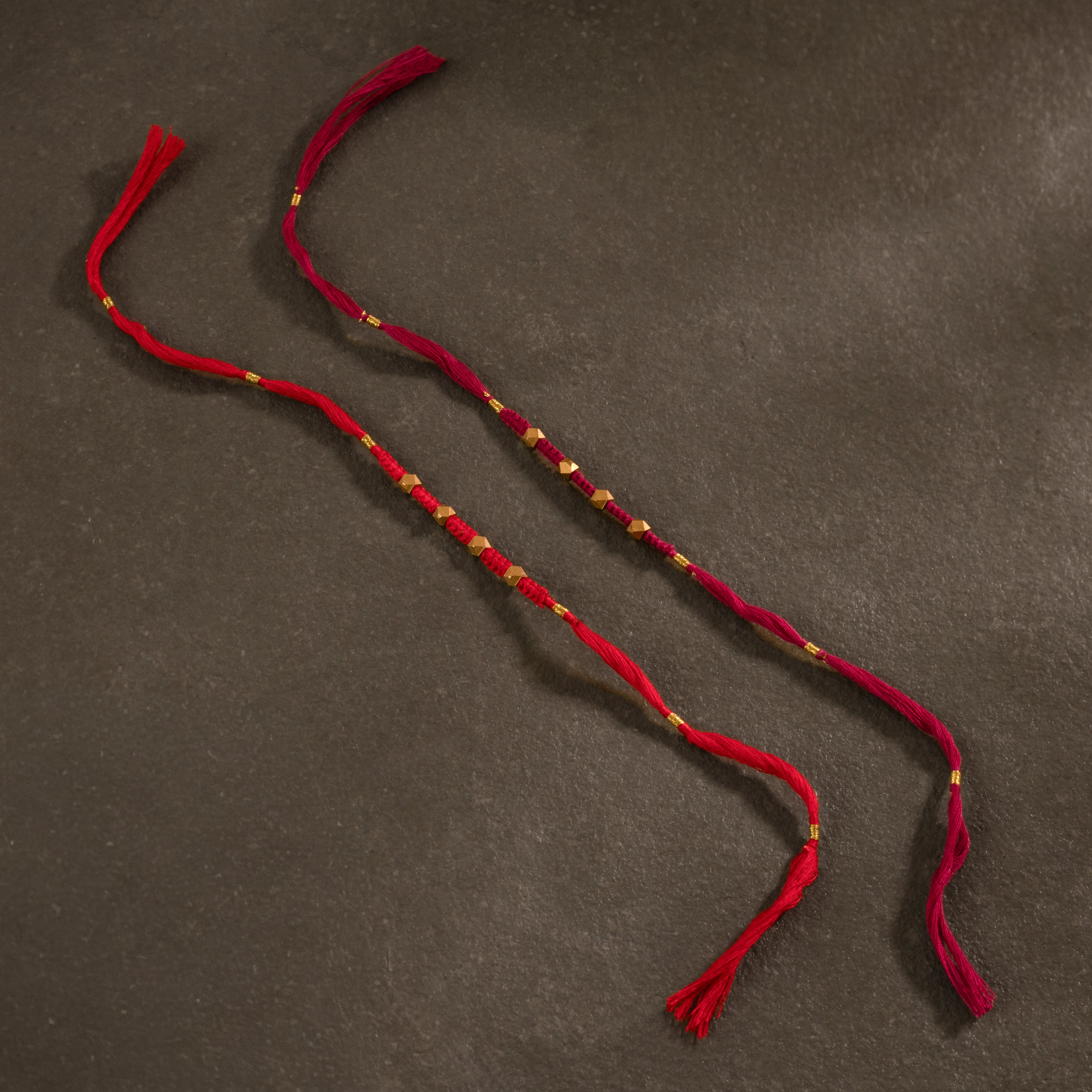 Macrame Bead Rakhi ( Set Of 2 )
