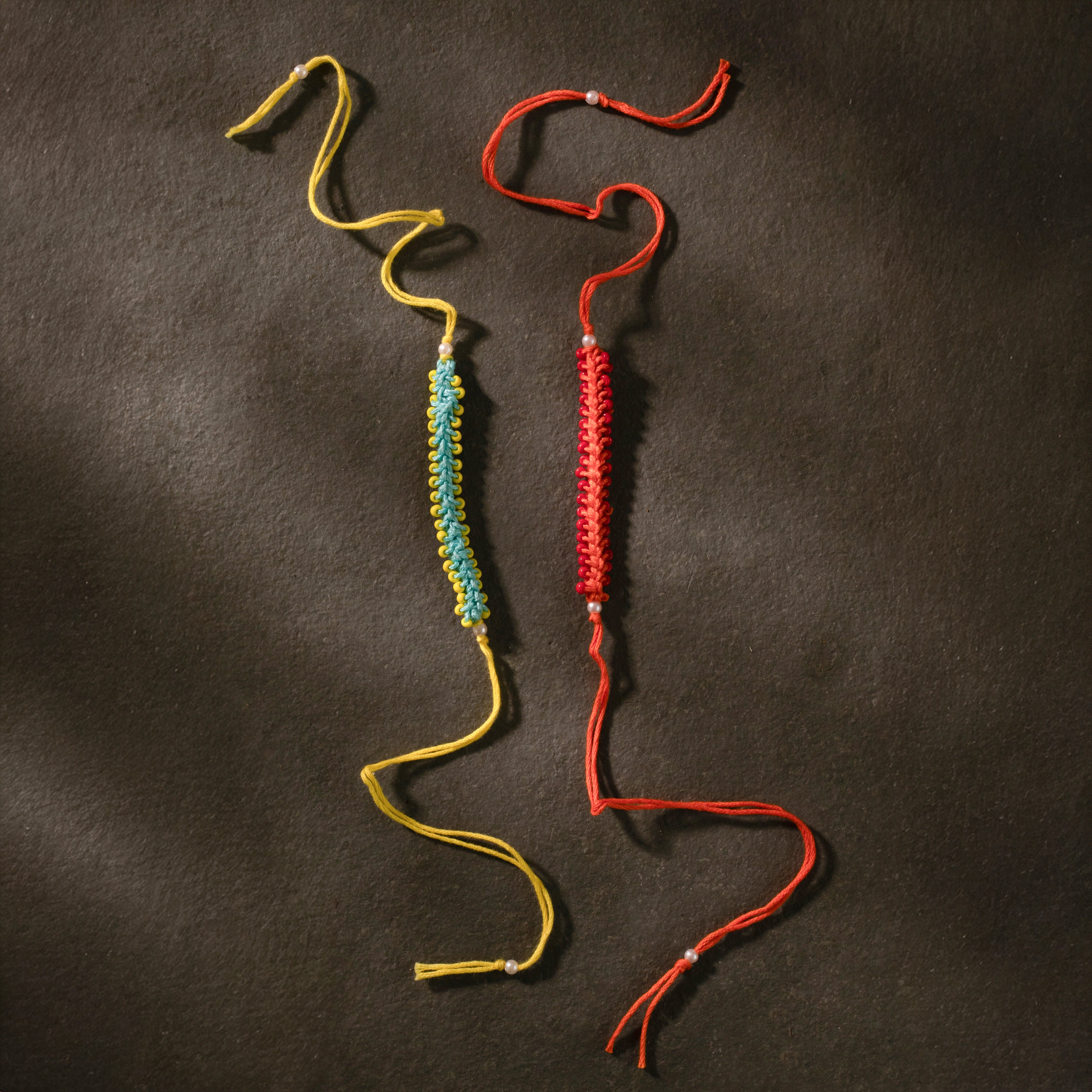 Crochet Bead Rakhi (Set of 2)
