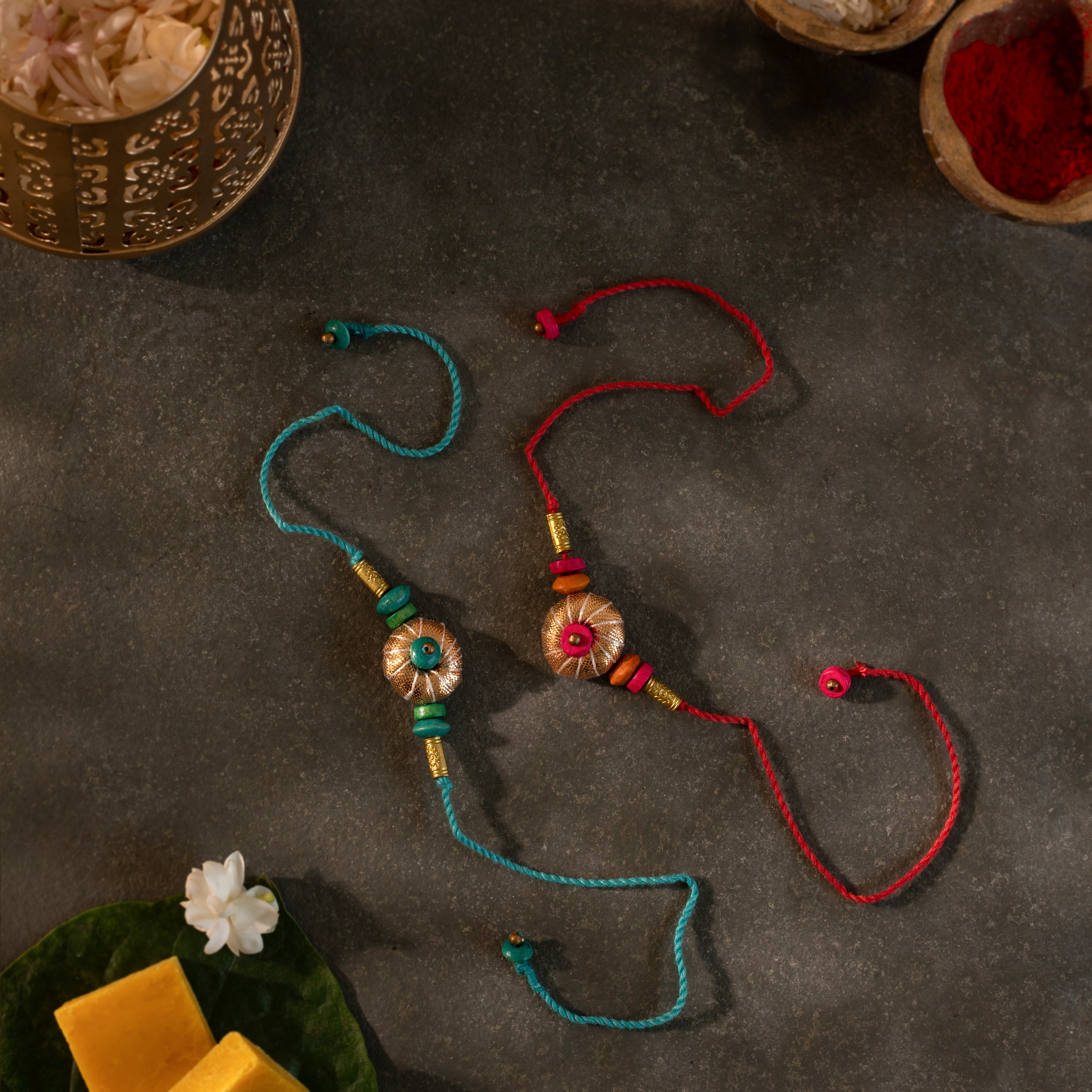 Kanchan Rakhi (Set of 2)