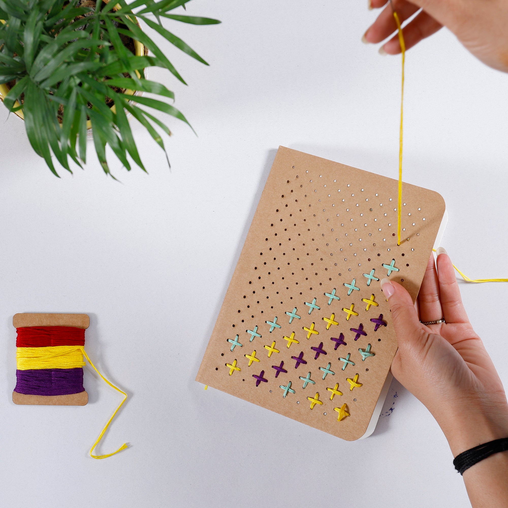 DIY Embroidery Kit for Notebook