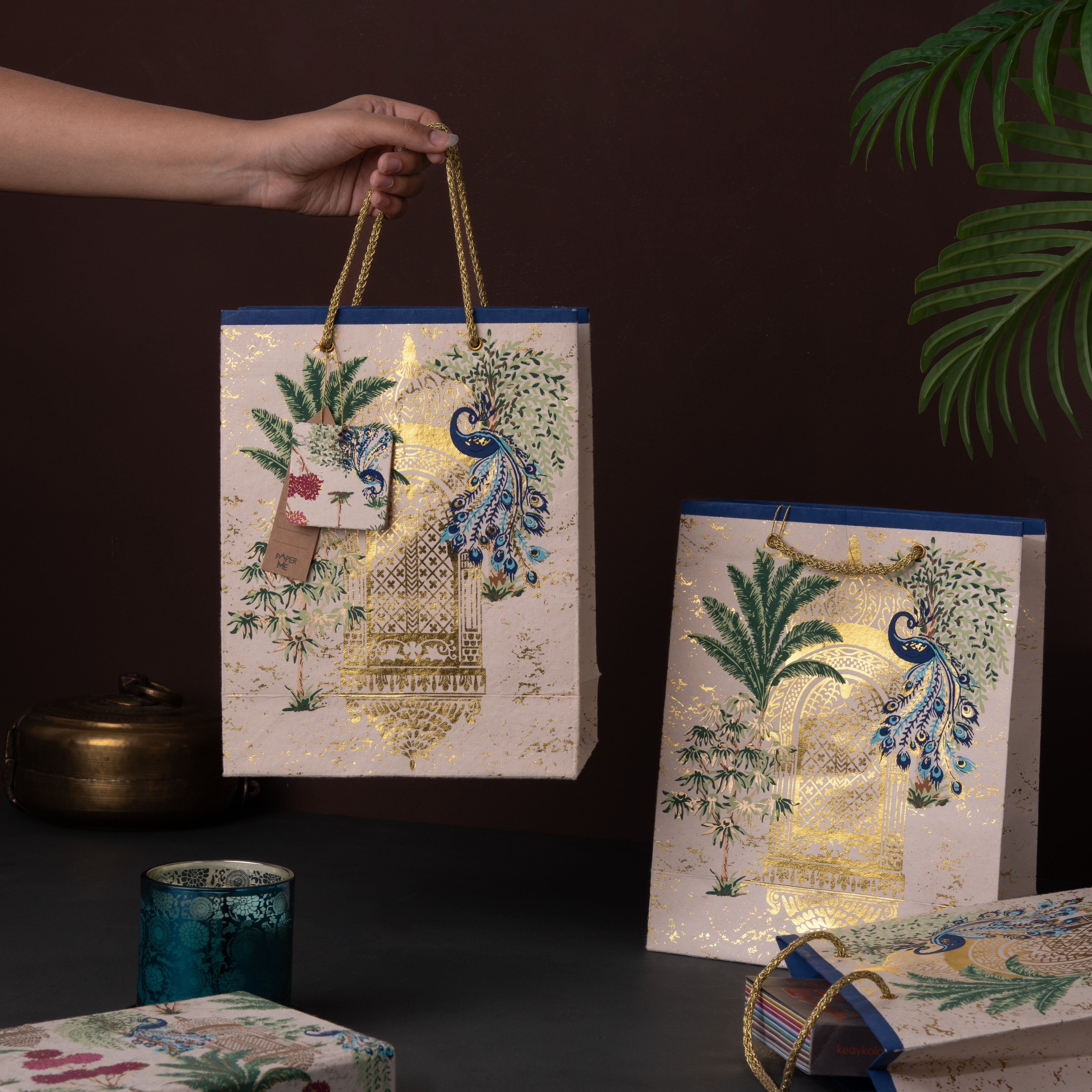 Vrindavan Medium Bag (Set of 3)