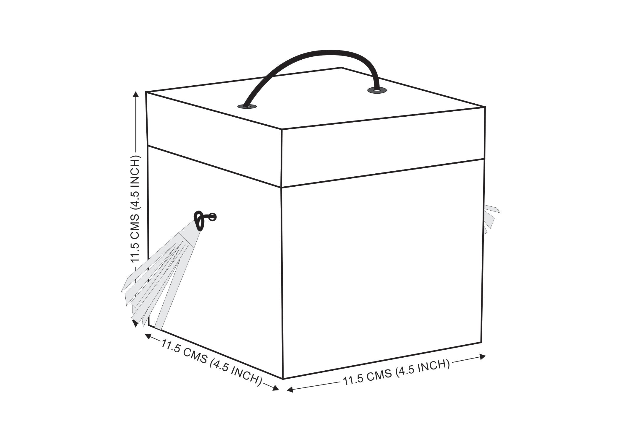 Jamavar Square Gift Box