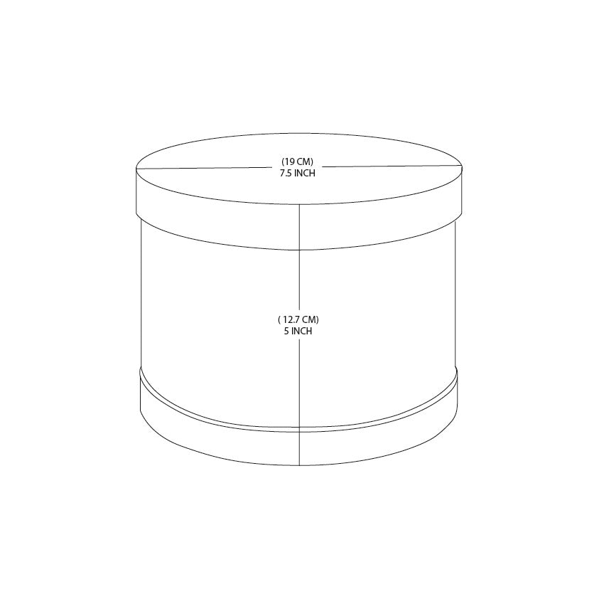 Drum Shaped Box