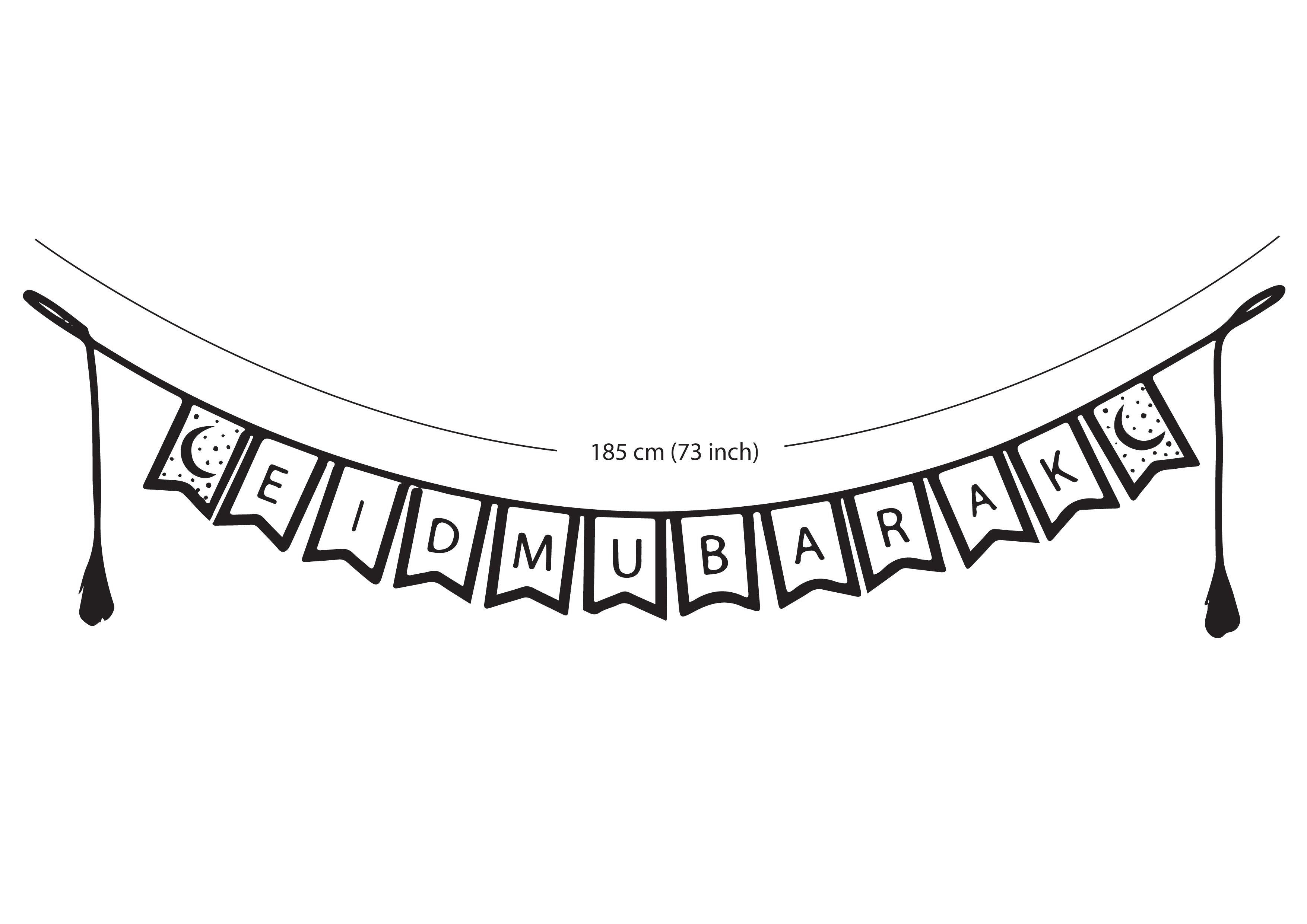 Eid Mubarak Bunting