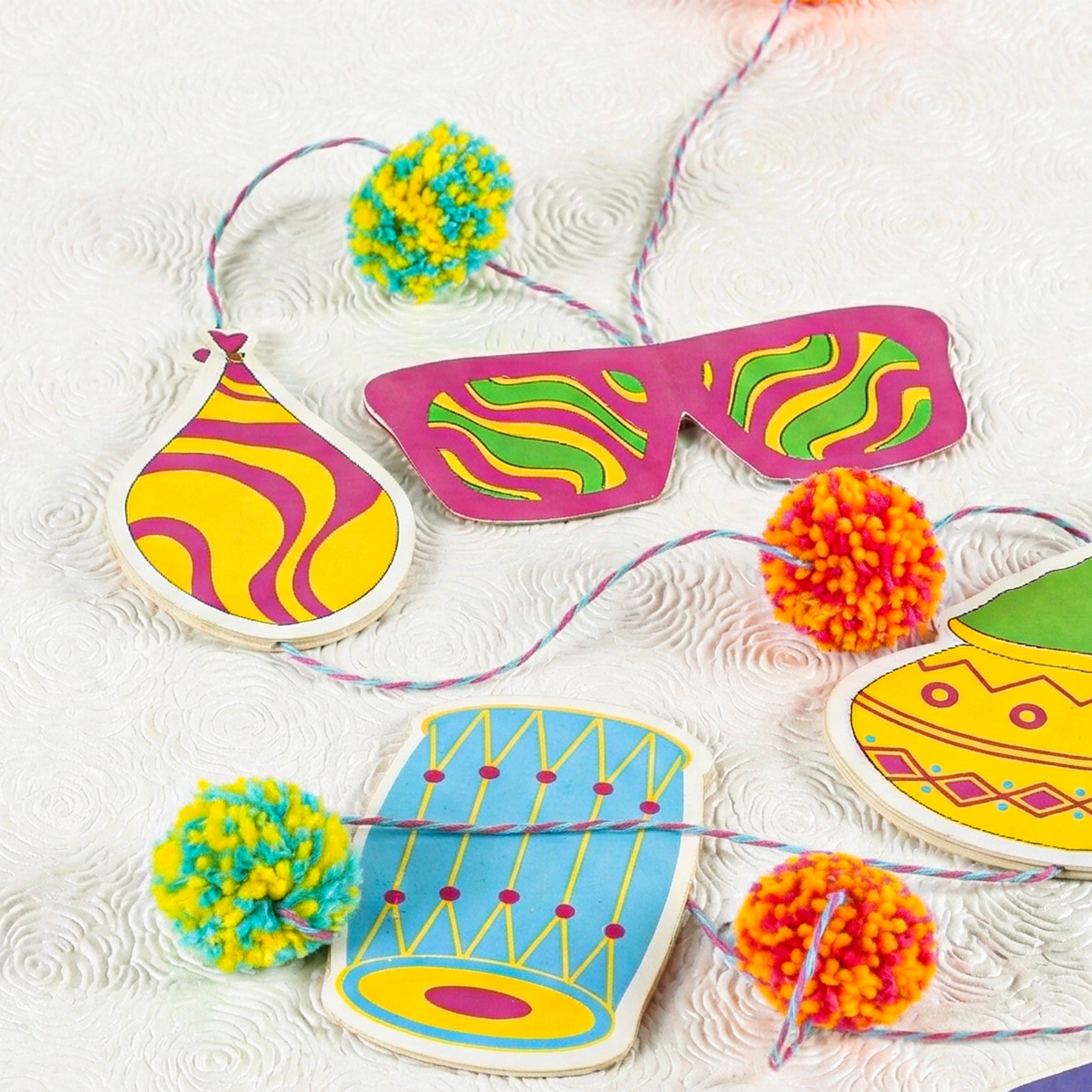 Holi 3D Dangler (NEW)